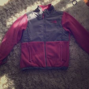 Pink North Face jacket!